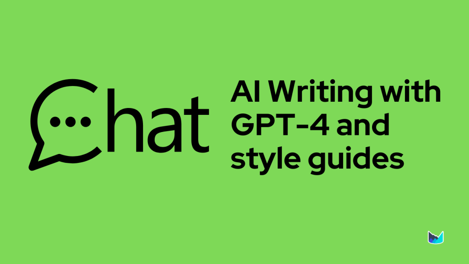 AI Writing with GPT-4 and style guides