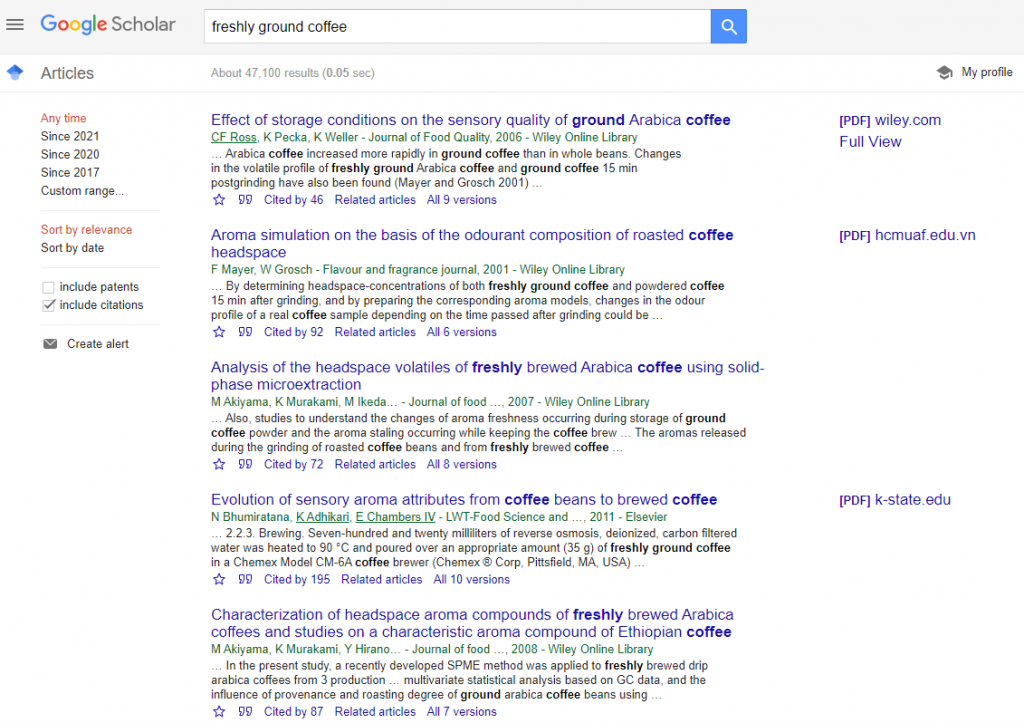 how to use google scholar