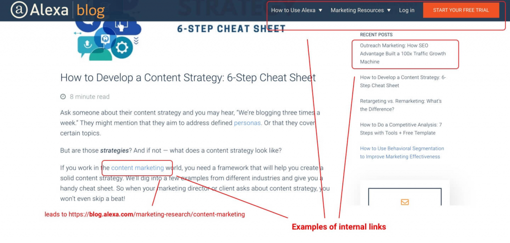 add internal links to guest posts