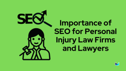 SEO for Personal Injury Law Firms and Lawyers